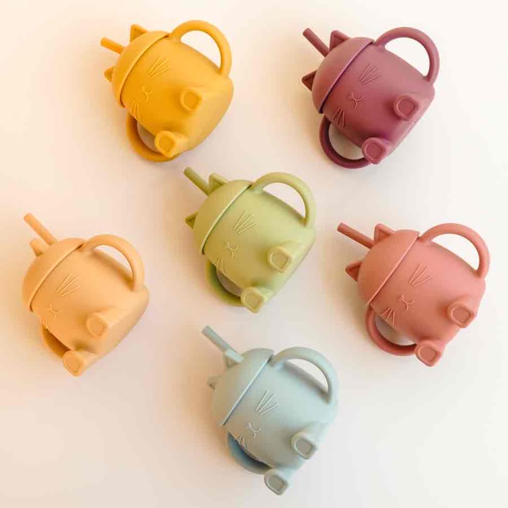 Silicone Tableware Toddler Water Bottle 3