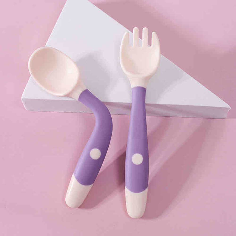 Silicone Spoon Fork Set 2