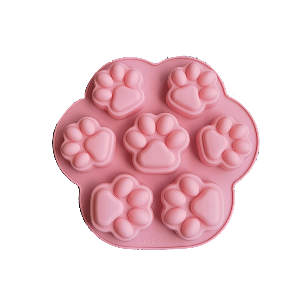 Paw Print Silicone Mold Dog Cat Animal Paw Mould