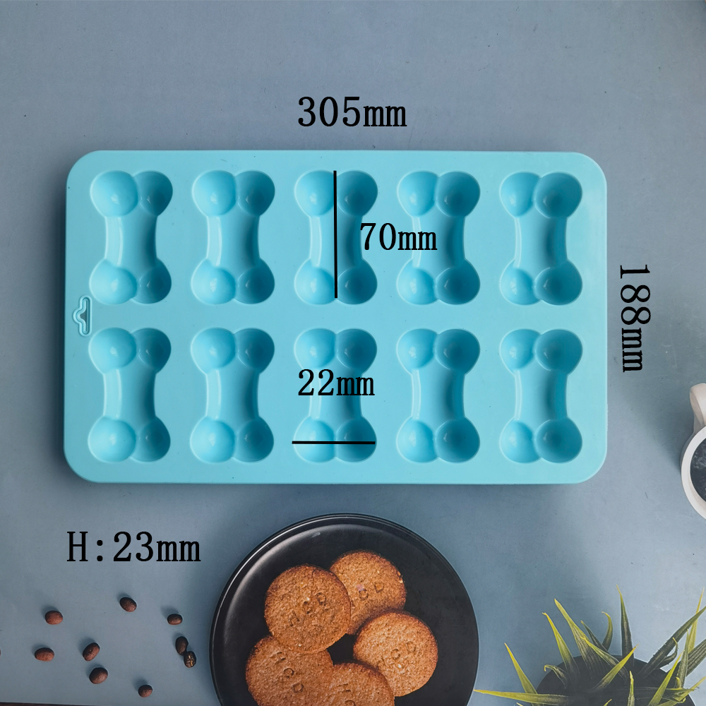 Dog Bone Ice Trays Silicone Pet Treat Molds 5