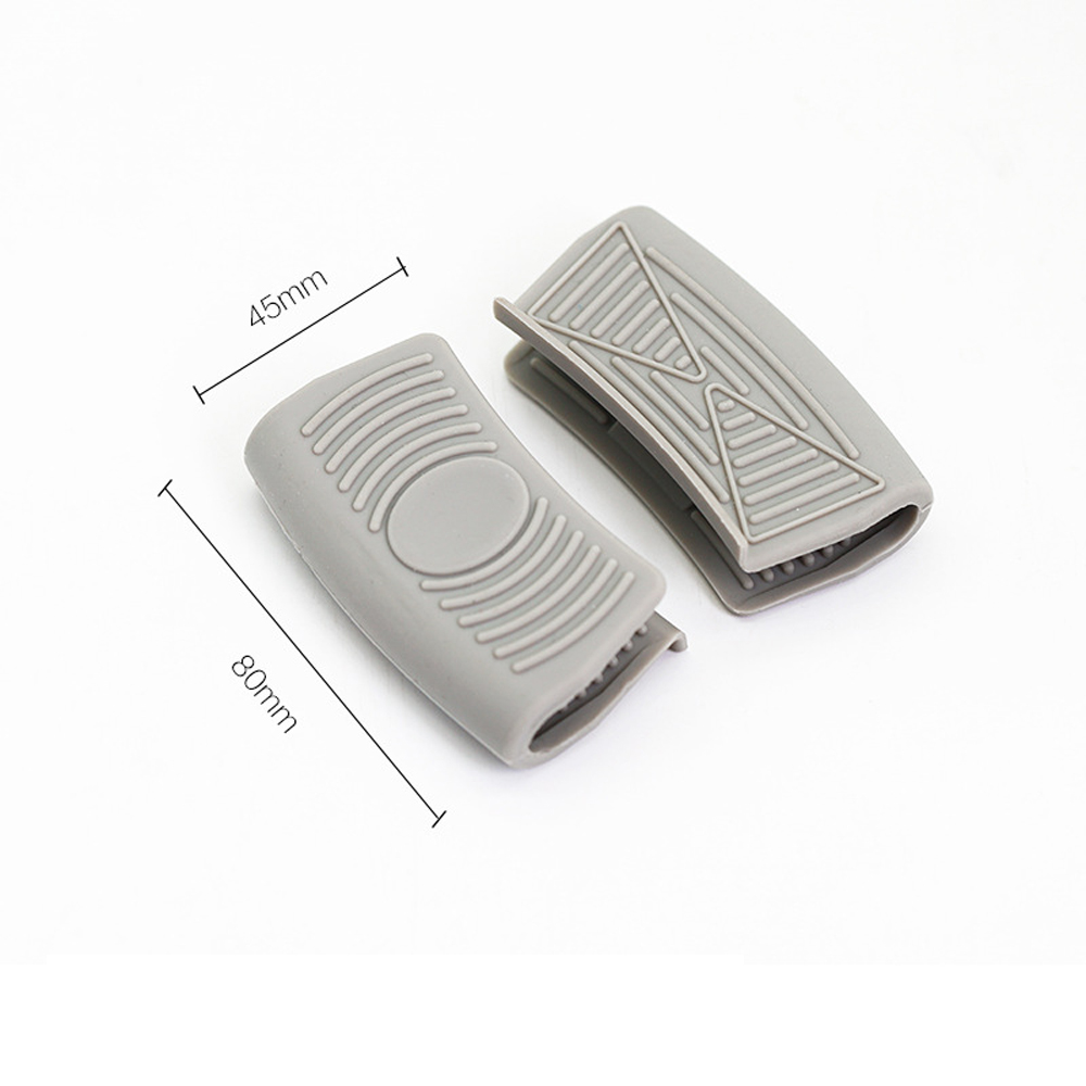 Silicone Pot Holder Sleeve Heat Resistant Pot Glove Pan Handle Cover Grip Kitchen Tools Kitchen Gadgets 2