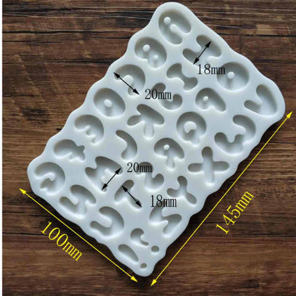 Silicone Mold 3D Fondant 5