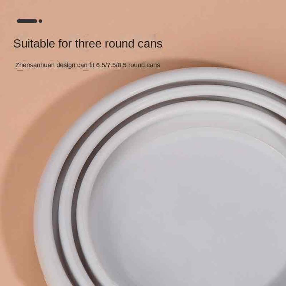 Pet Can Cover Preservation Silicone Cover Dog Can Seal Cover Universal Sealing Cover Silicone Can Cover Pet Accessories 4