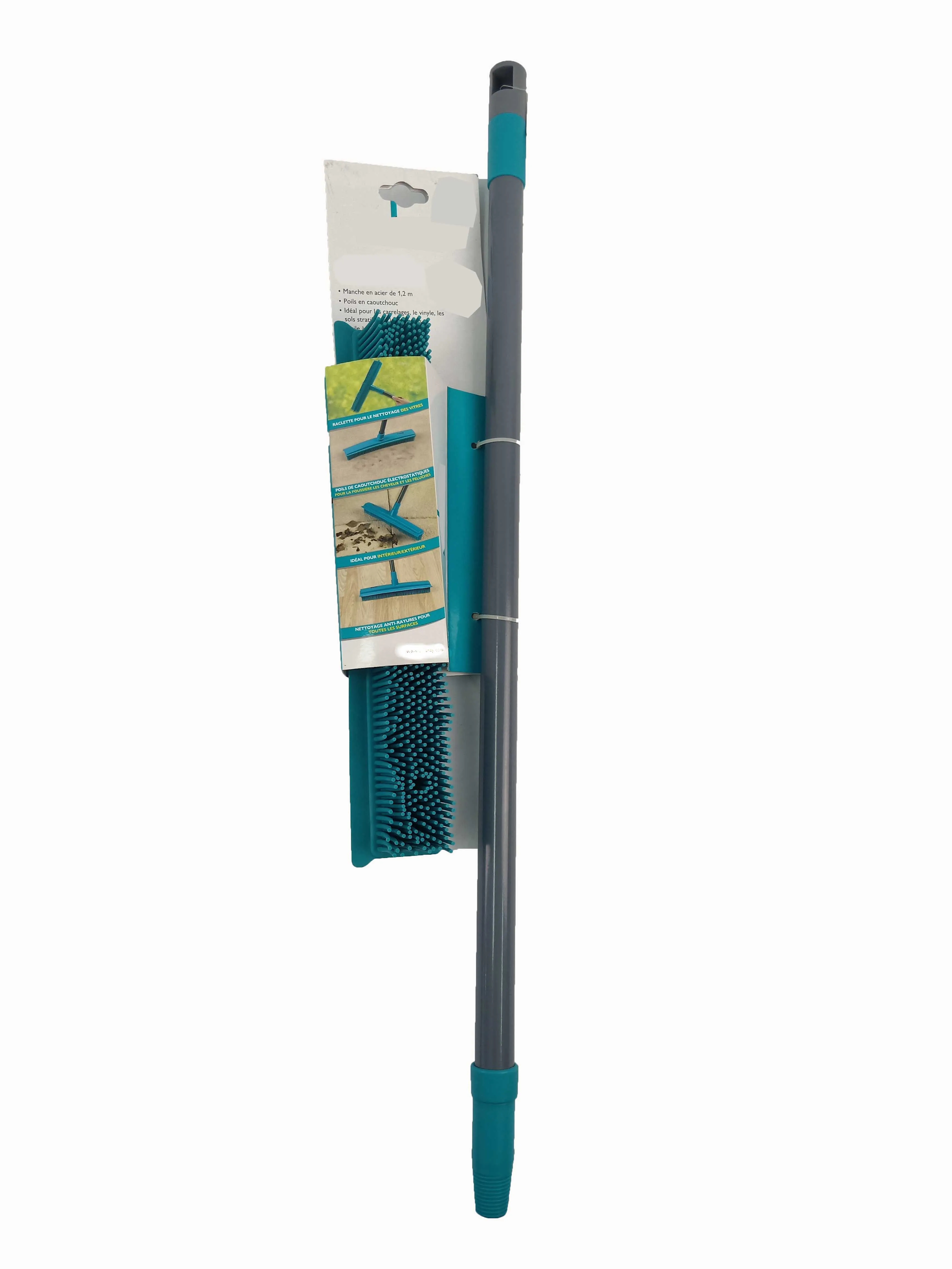 Pet Hair Removal Carpet Rake Brush Rubber Sweeper 2