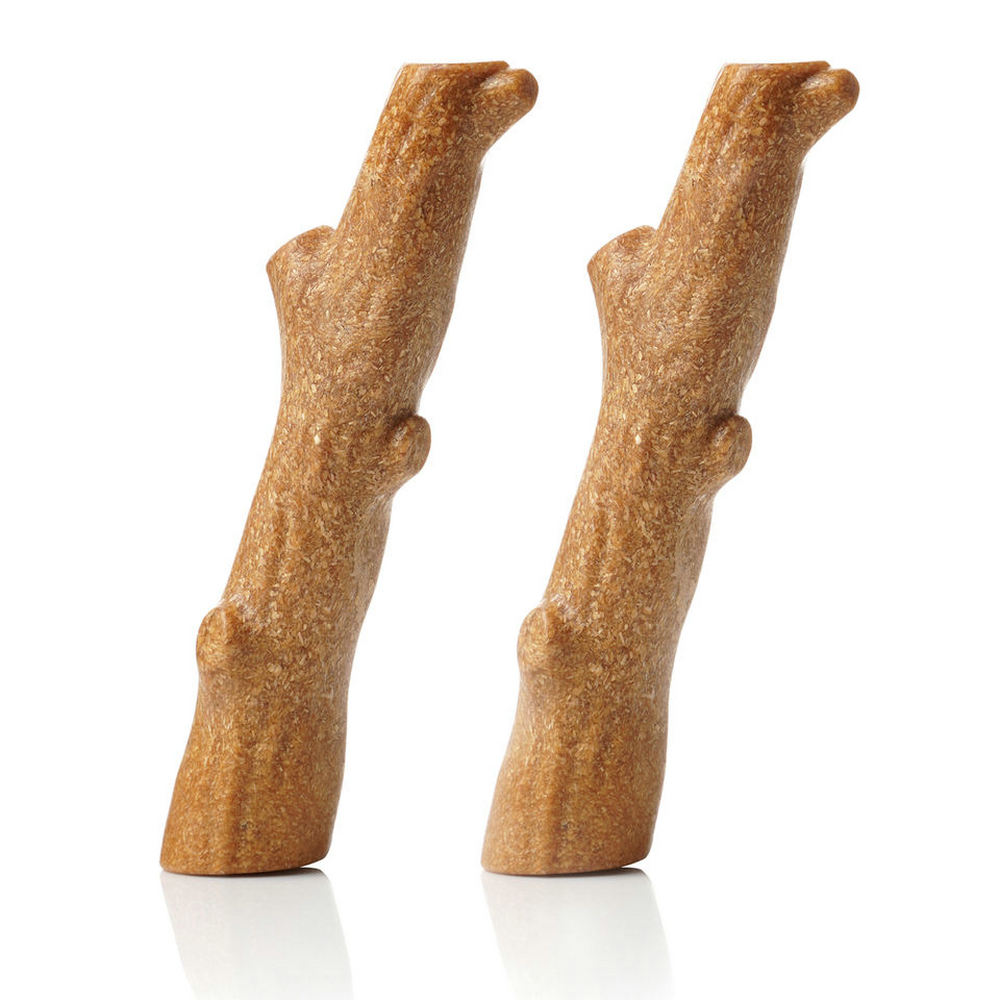 Coffee Tree Wood Dog Rubber Chew Toys 2