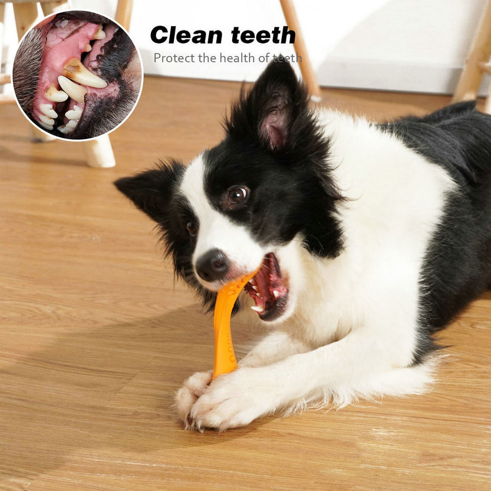 Rubber Puppy Toy Dog Spoon Shaped 6