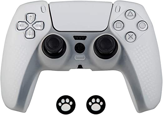 Silicone Controller Skin Cover Anti-Slip Protector Case for Sony PS5