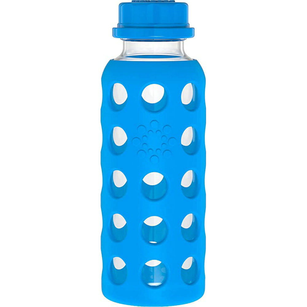 Baby Glass Beverage Bottle With Silicone