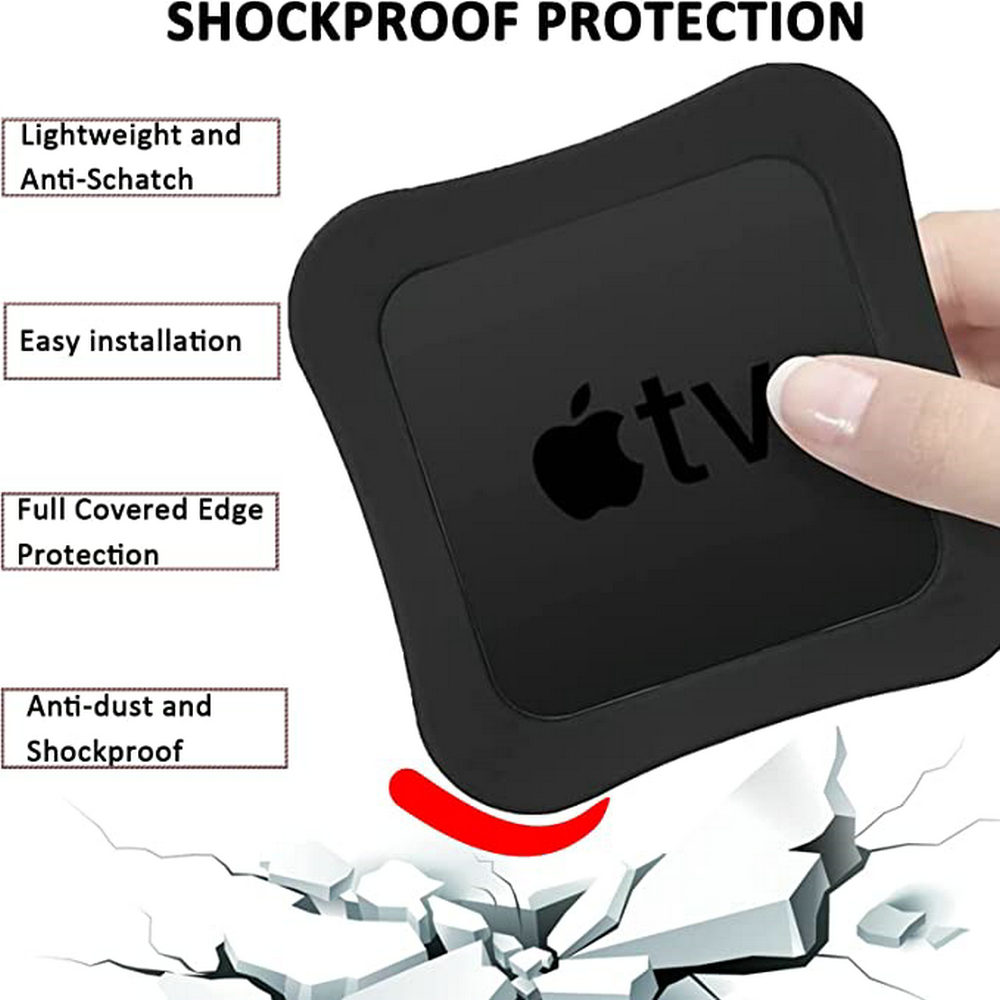 Compatible Apple Tv 4K 3rd Silicone 4