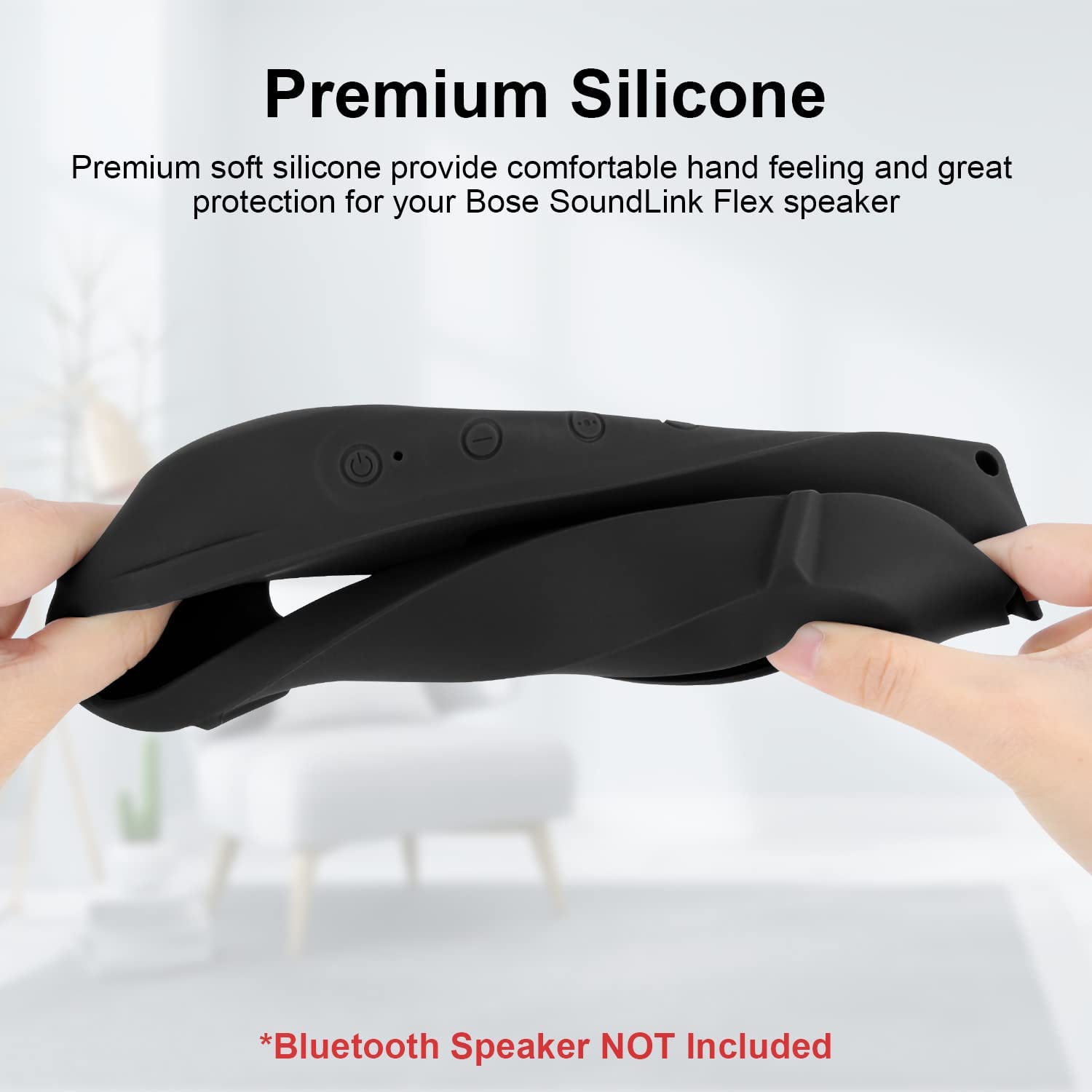 Silicone Case Compatible with Bose SoundLink Flex Portable Bluetooth Speaker 5