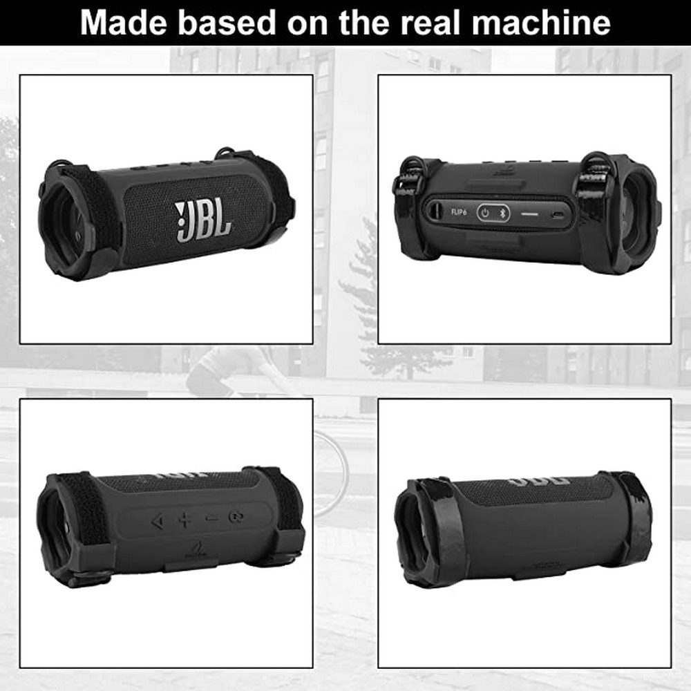 Silicone Case Cover for JBL Flip 6 Wireless Bluetooth Speaker 2