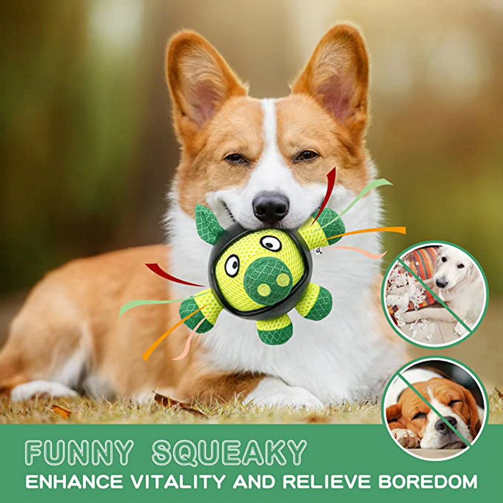 Interactive Dog Toys Durable Interactive Pig Dog Chew Toys With Rubber Helmet Suitable For All Types Of Dogs 4