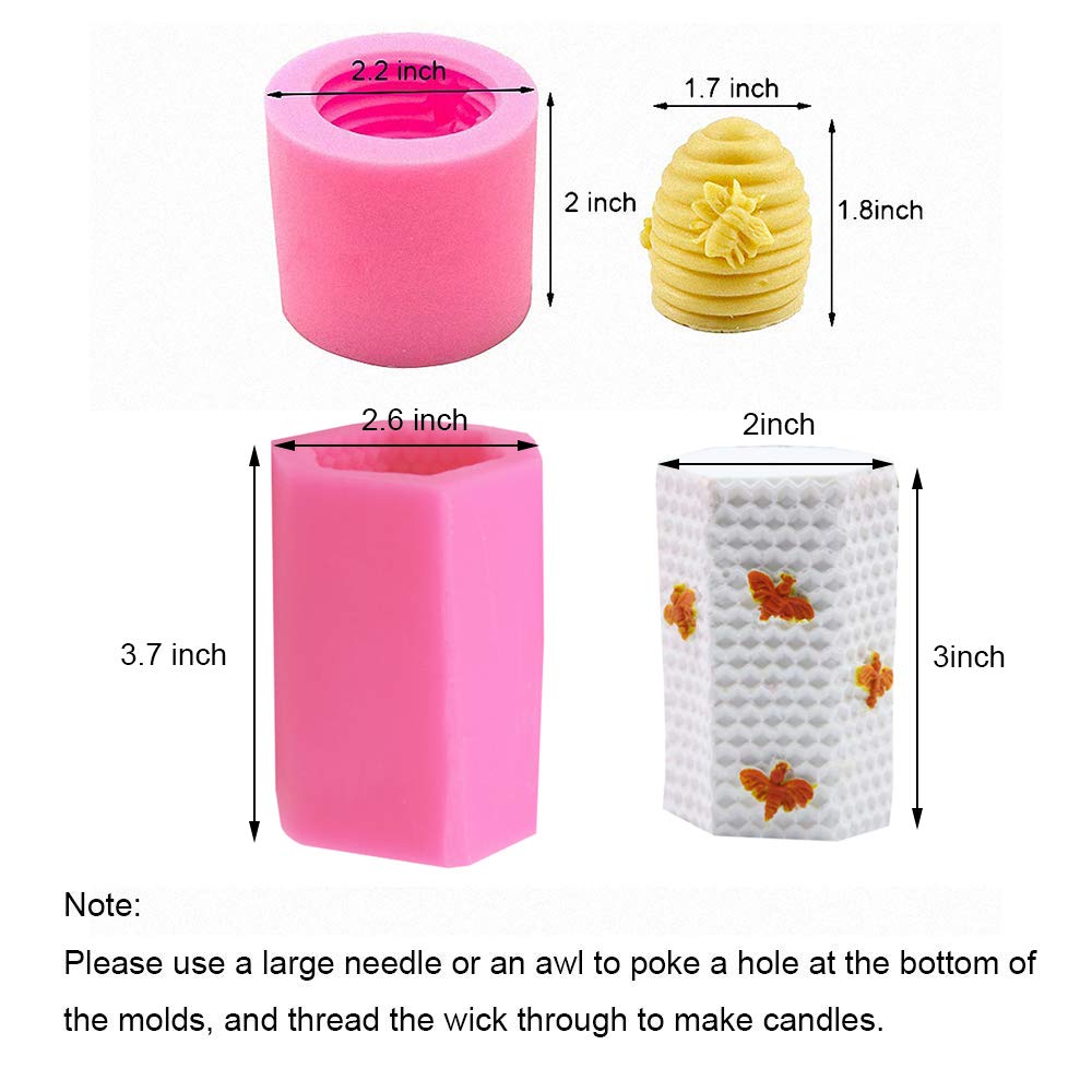 Honeycomb Candle Molds 2