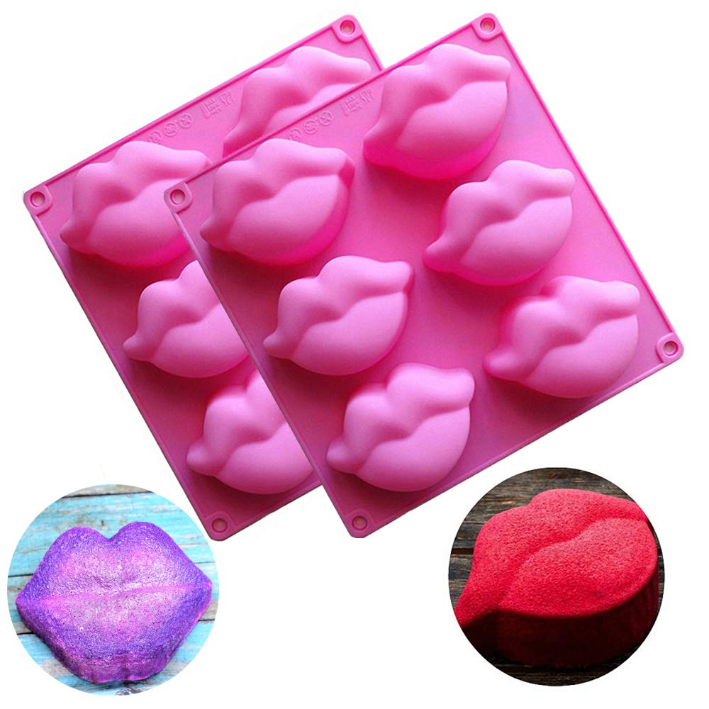 Hot Lips Soap Mold