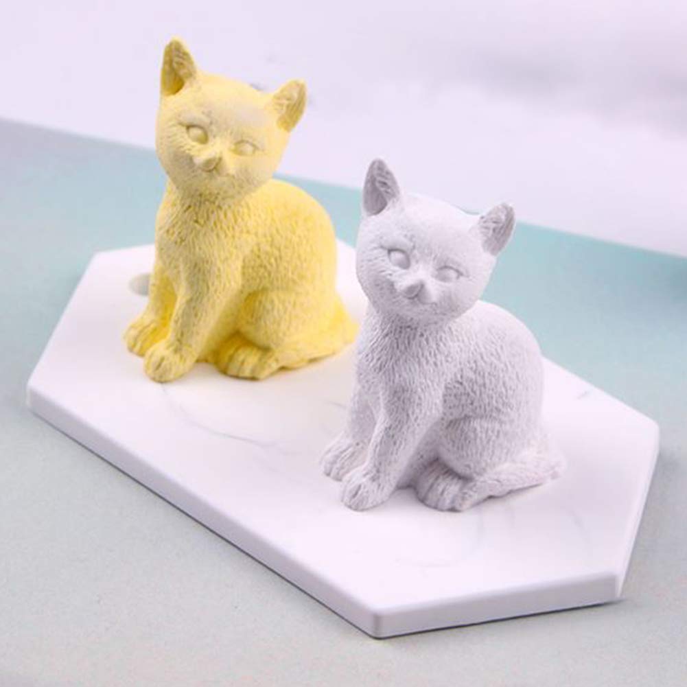 Kitten Candle Molds 2