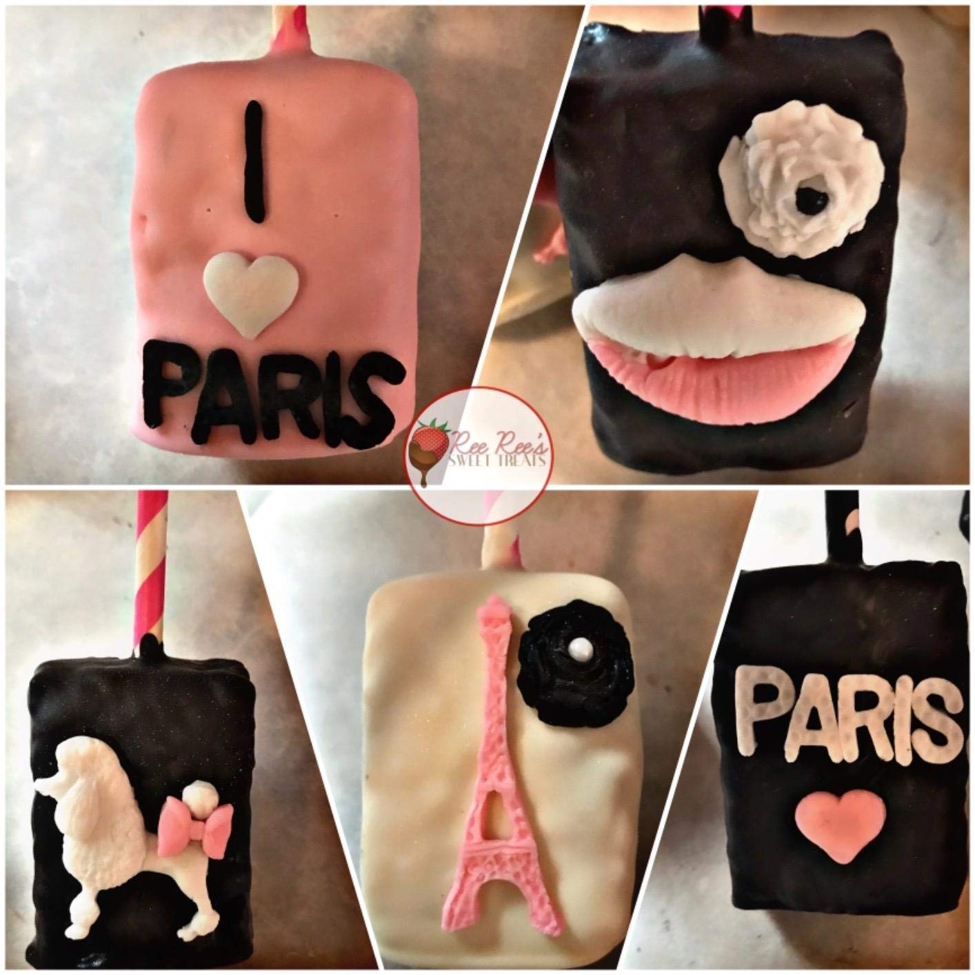 Paris Fondant Molds 4