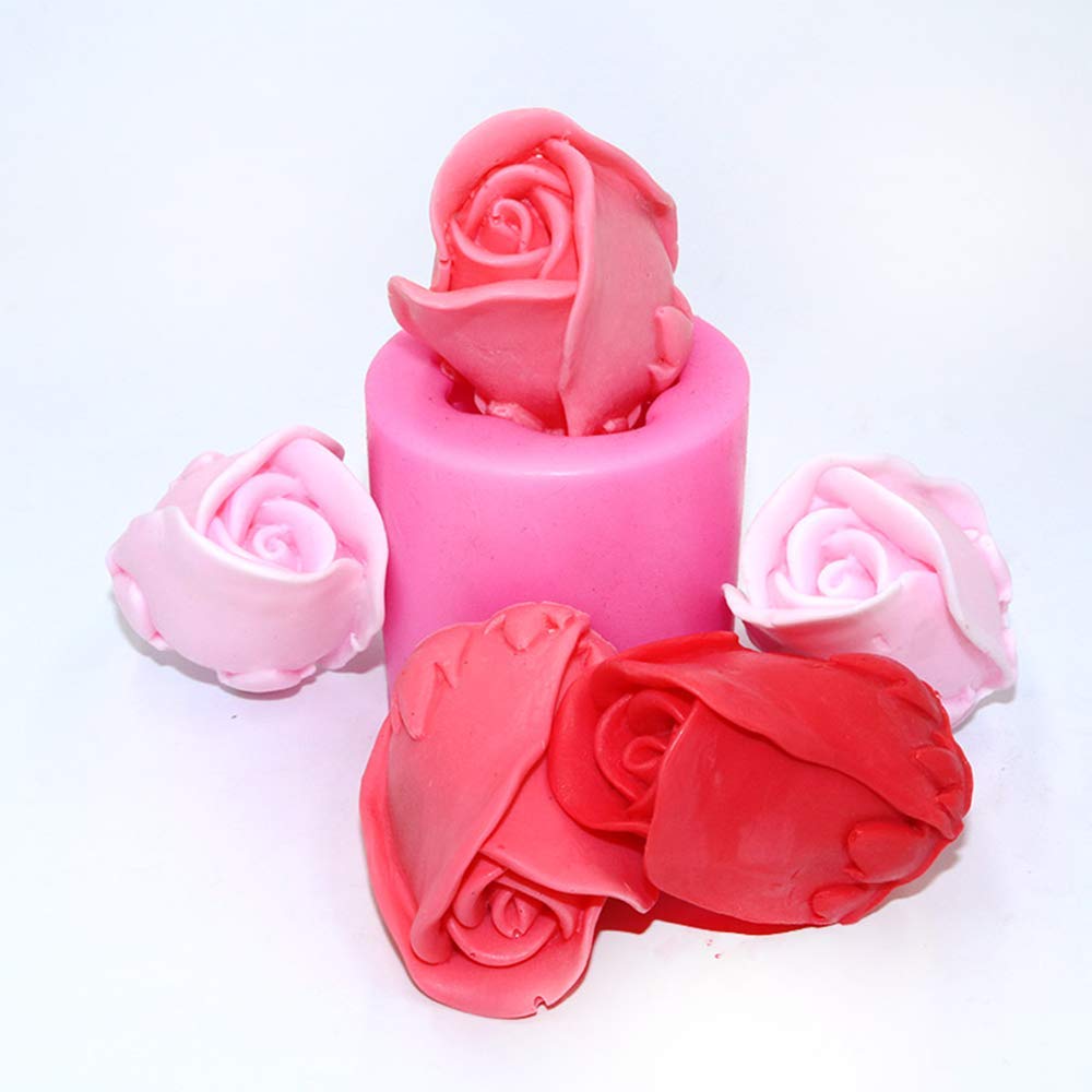 Rose Candle Mold 4