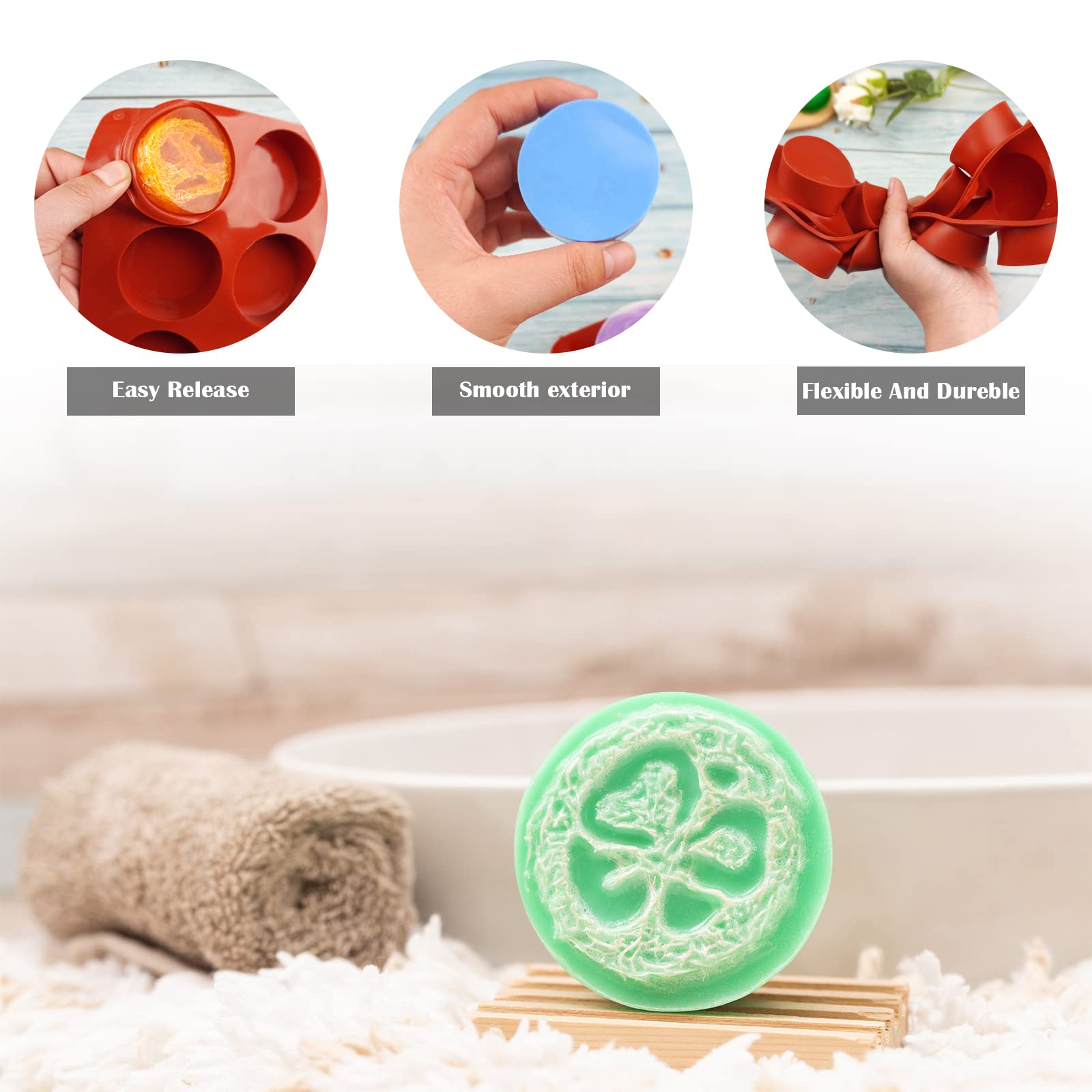Round Soap Mold 4