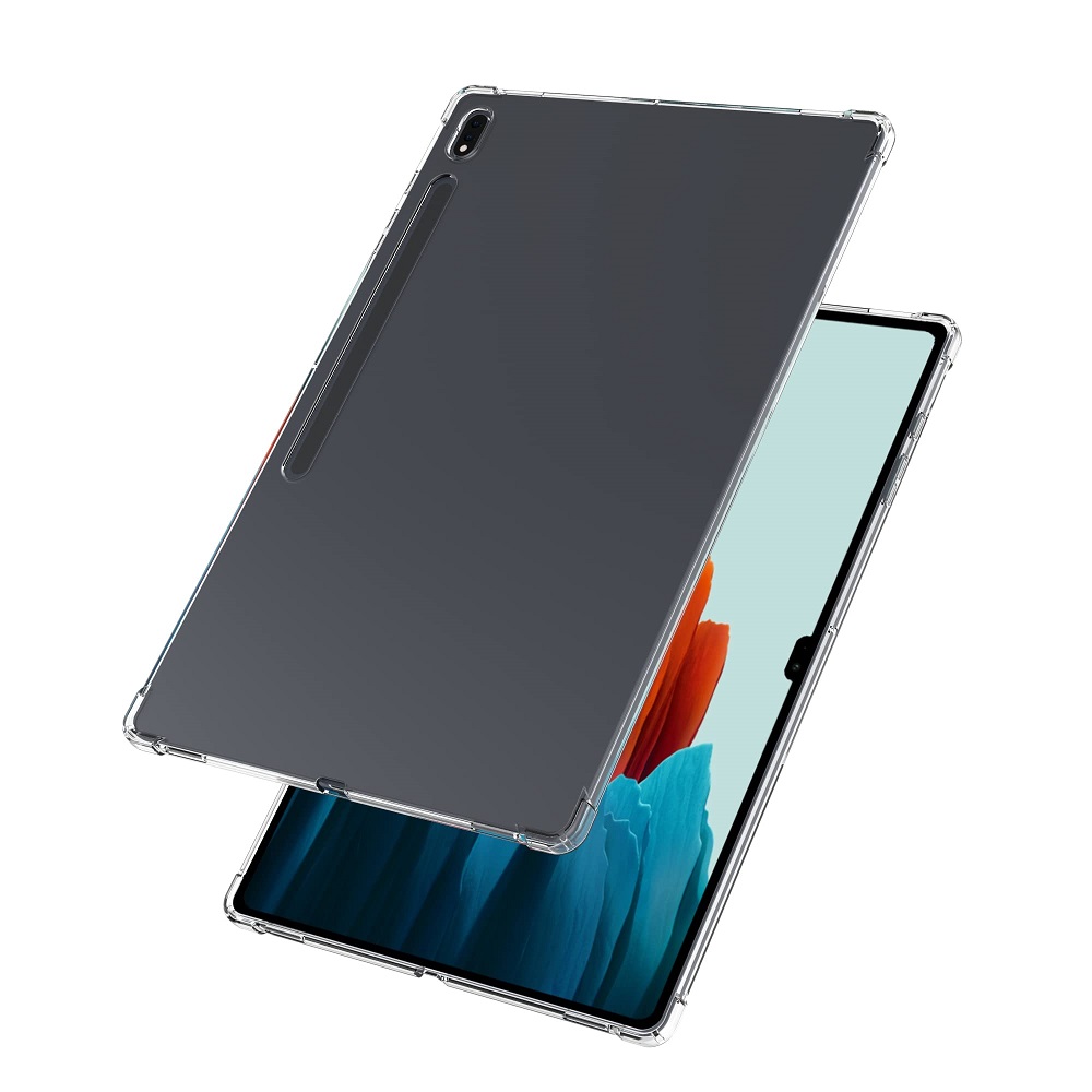 Transparent Silicone Protective Cover For Samsung Galaxy Tab S8 Plus S7 FE S7 4