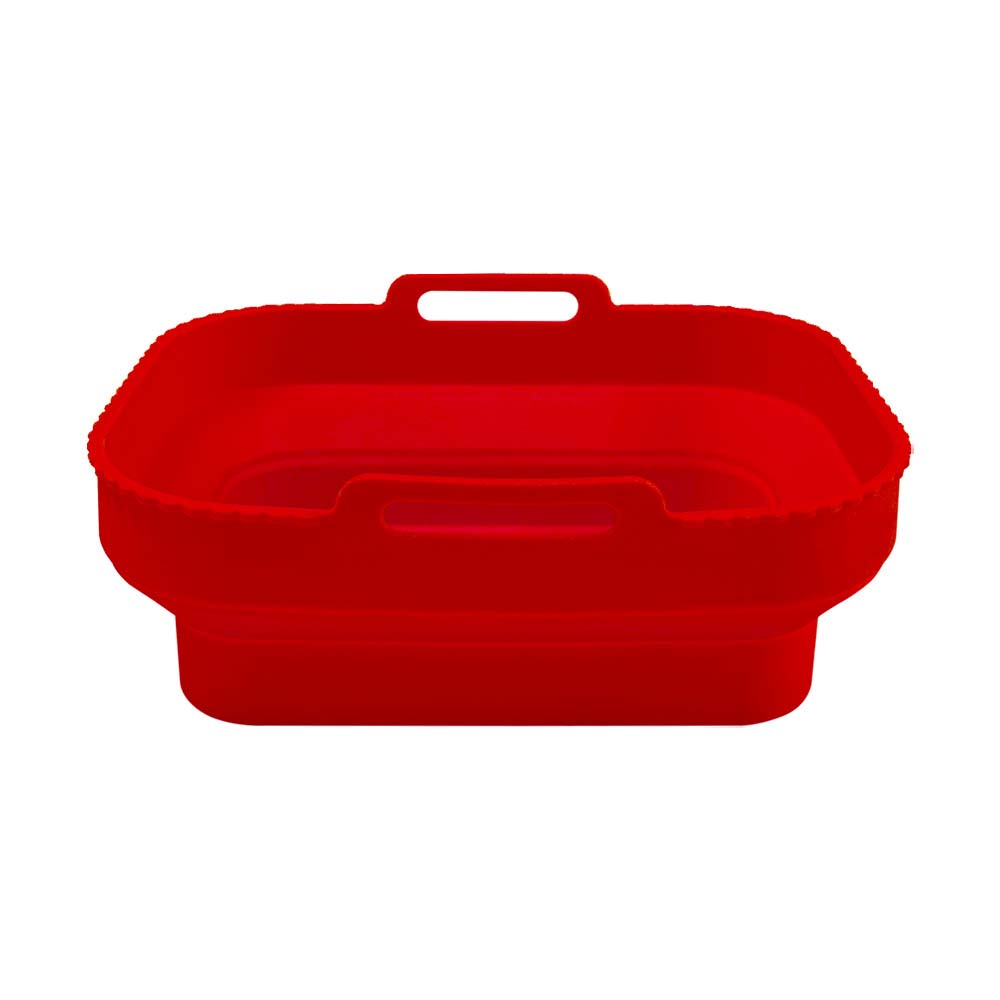 silicone baking tray convenient foldable fried food separation filter oil silicone tray heat insulation 3