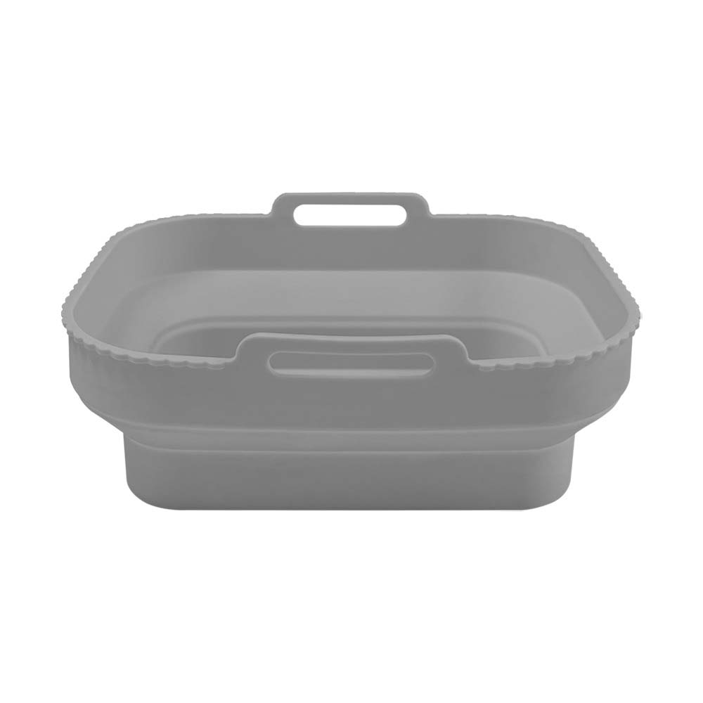 silicone baking tray convenient foldable fried food separation filter oil silicone tray heat insulation 5