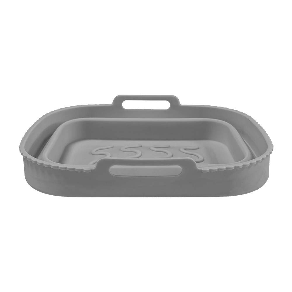 silicone baking tray convenient foldable fried food separation filter oil silicone tray heat insulation 6