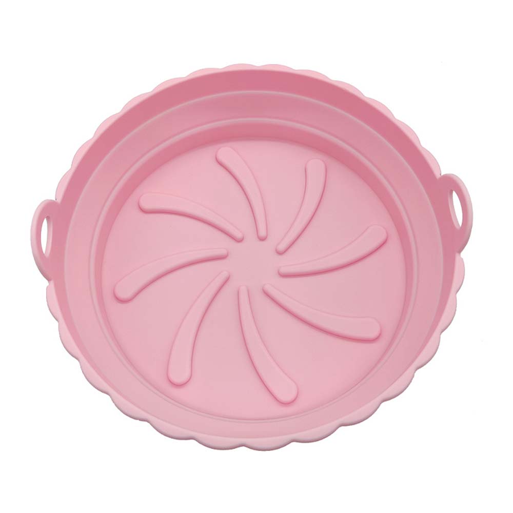 Air Fryer Silicone Pad Heat Insulation Thickening foldable fried food Silicone dish 5