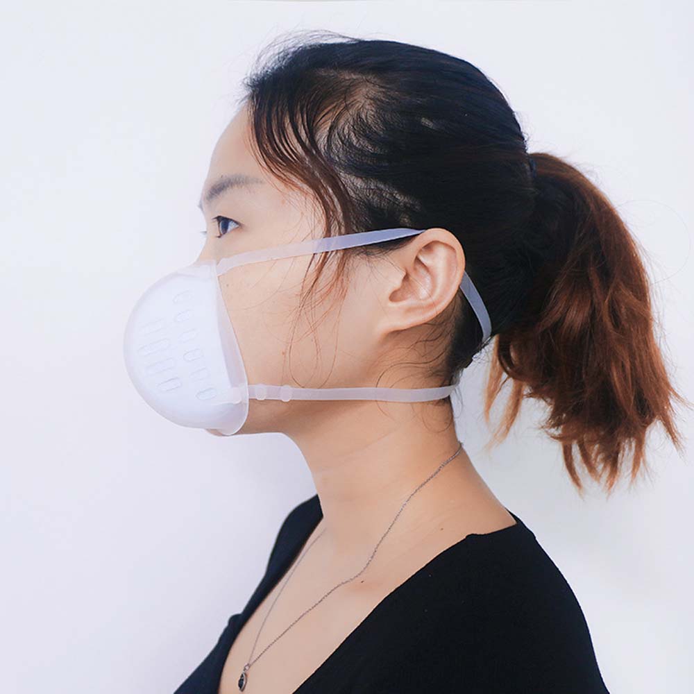4 layers of daily protective silicone KN95 mask non-woven children's mask  3
