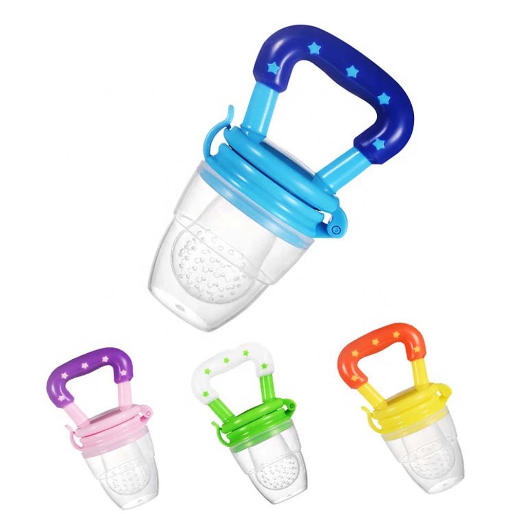 Baby fruit supplement feeding pacifier food-grade silicone vegetable fruit feeding teat 6