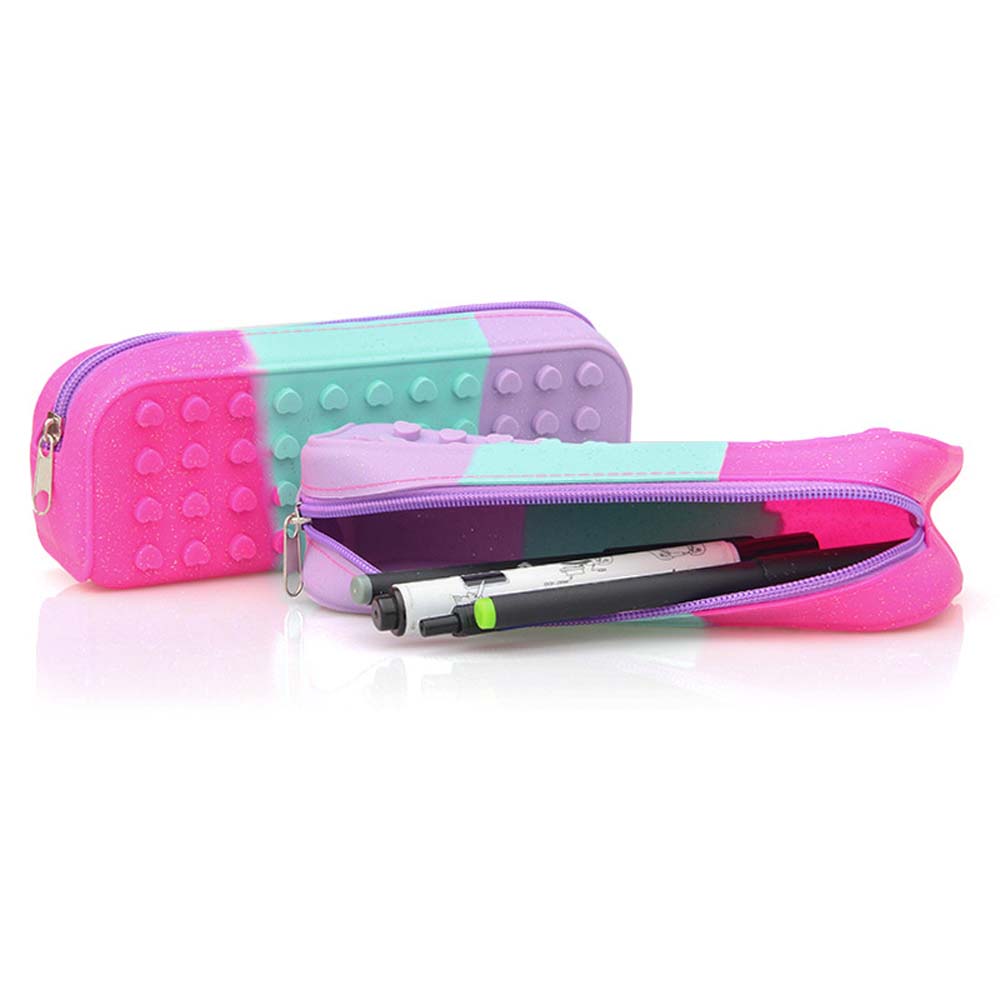 Silicone pen case silicone coin purse Creative makeup storage box 4