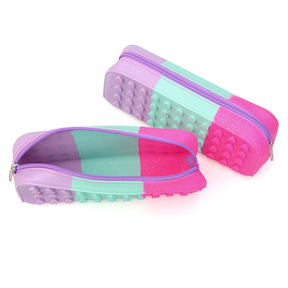 Silicone pen case silicone coin purse Creative makeup storage box 3