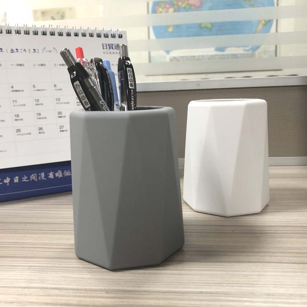 Silicone pen holder Office study stationery storage box desktop ornaments silicone pen holder 3