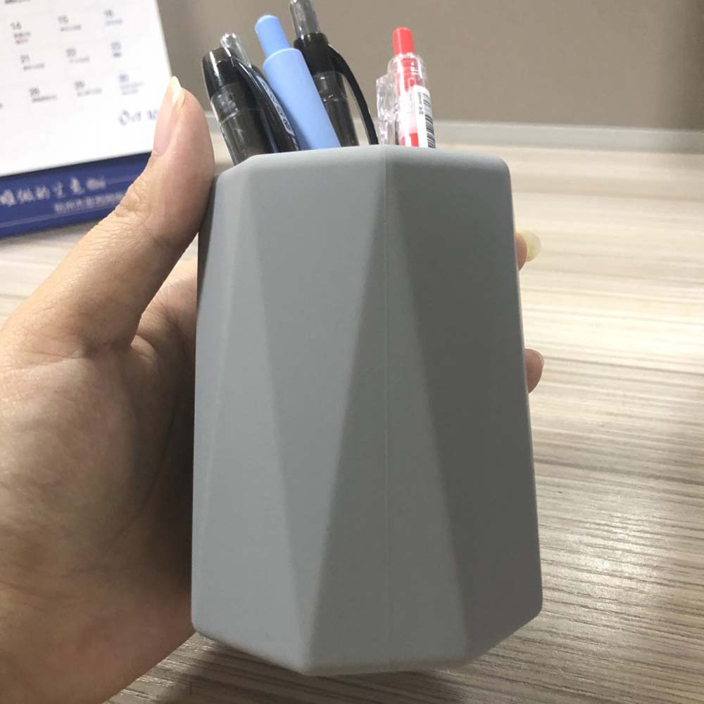 Silicone pen holder Office study stationery storage box desktop ornaments silicone pen holder 4