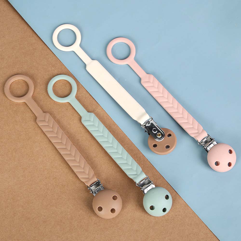 Baby silicone comfort chain Baby pacifier lanyard  3