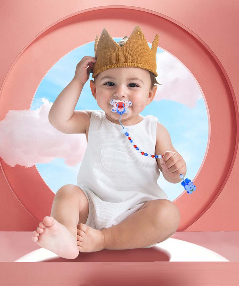 baby pacifier toothgel toy nipple anti-chain baby silicone pacifier chain 5