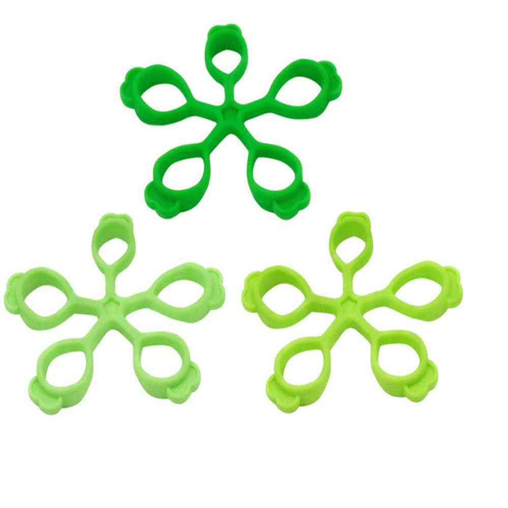 Flower type finger trainer silicone finger puller five-finger pull ring finger trainer 4