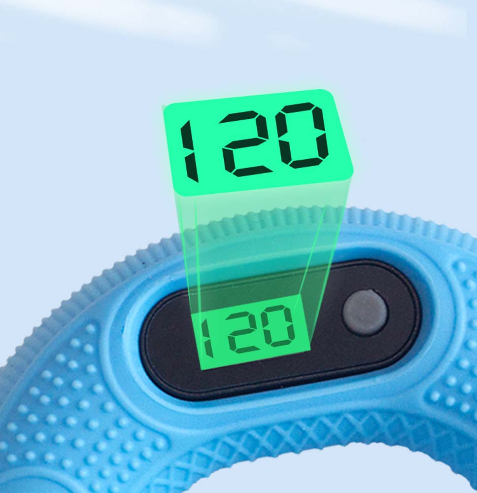 Counting grip strength circle powerful silicone ring printing silicone grip strength device 6