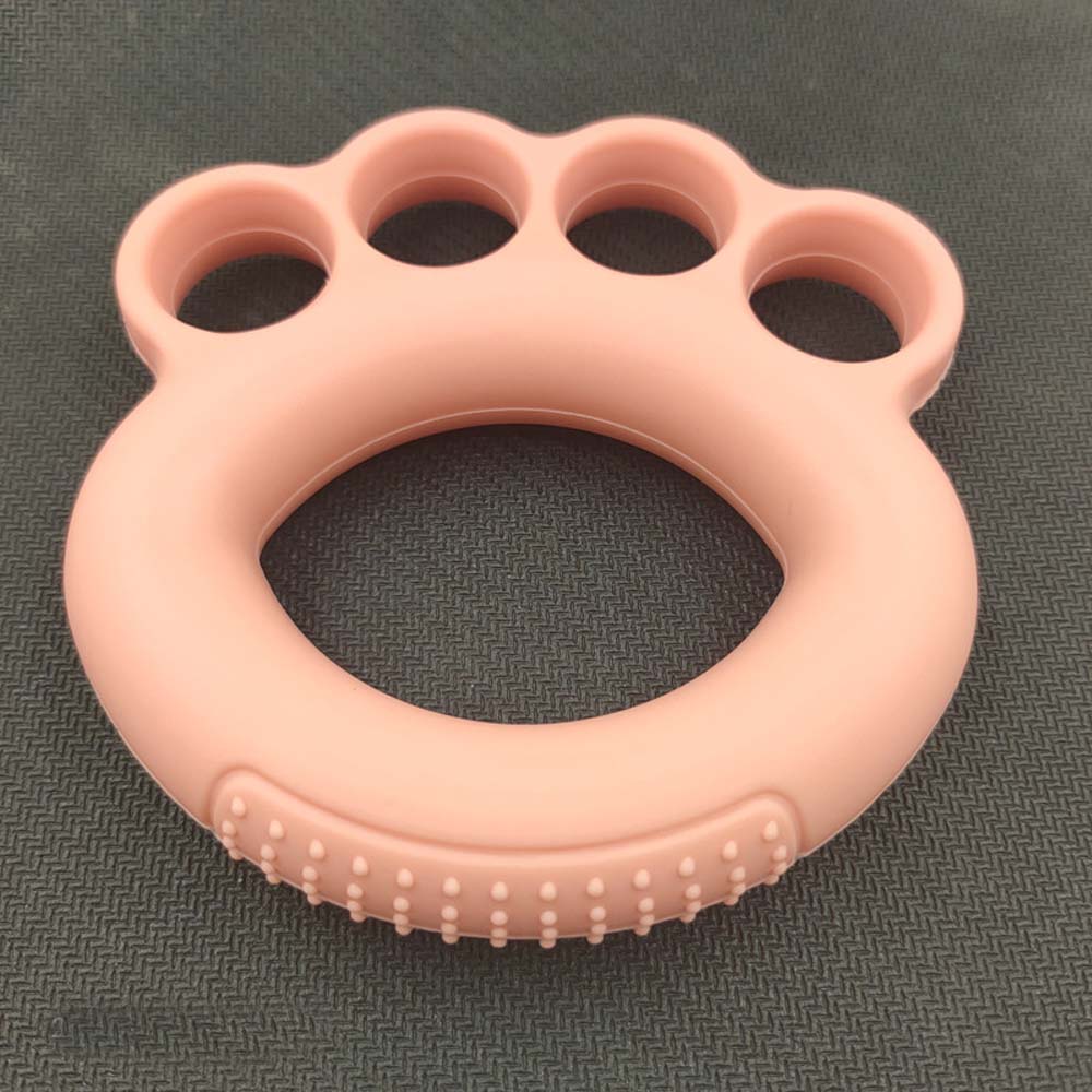  Grip strength device for men and women rehabilitation training finger exercise grip strength circle ball finger rubber ring 3