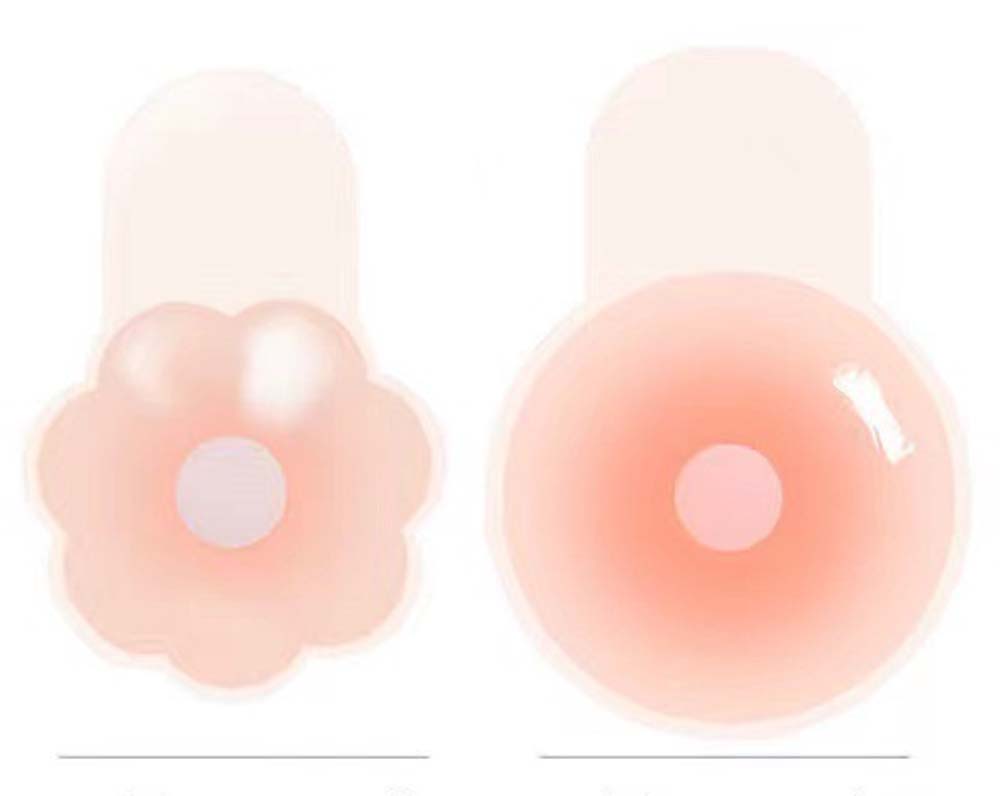 Silicone latex sticker lifting breast patch nipple sticker invisible chest patch  anti-bump anti-light thin model Areola patches 6
