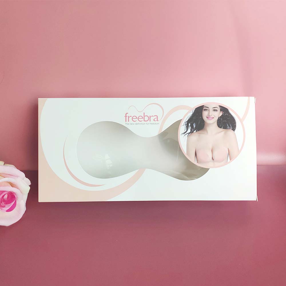 Silicone gathered chest strap strapless invisible breast patch breathable waterproof underwear bra women's silicone bra 2