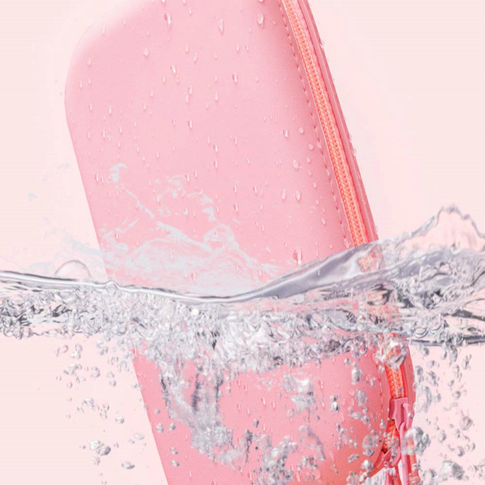 Silicone pen bag cute simple cosmetic bag pen bag stationery box storage bag creative DLY pencil case 2