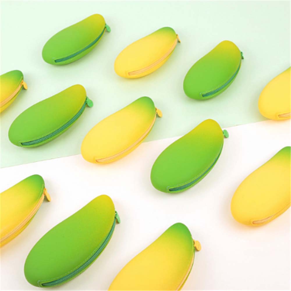 pencil case Special-shaped silicone pencil case children's and students' stationery bag 4
