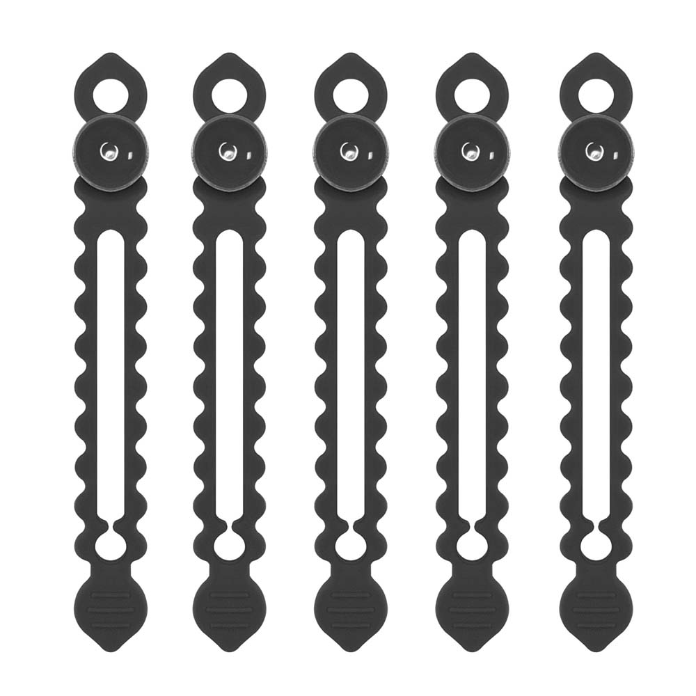 Data cable storage cable manager winder cable tie wire harness cable tie wall-mounted suction cup silicone cable tie 4