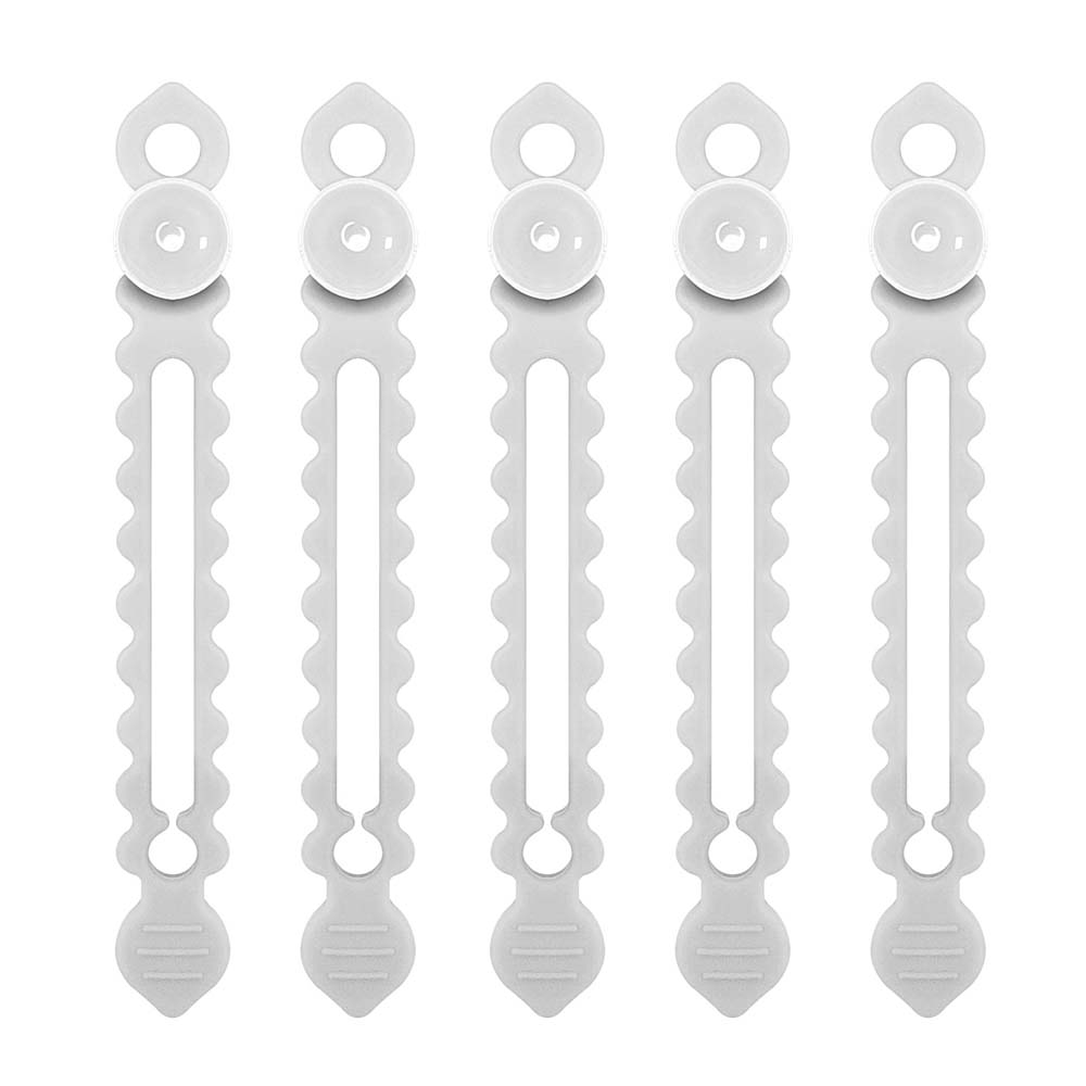 Data cable storage cable manager winder cable tie wire harness cable tie wall-mounted suction cup silicone cable tie 5