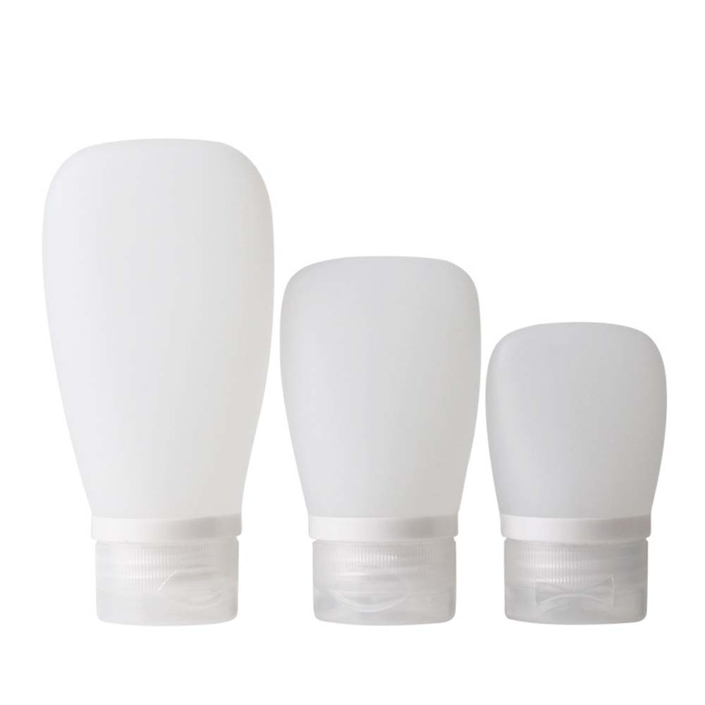 Silicone dispensing bottle Cosmetic lotion short-term travel portable dispensing bottle set Storage bottle squeeze Press bottle 3