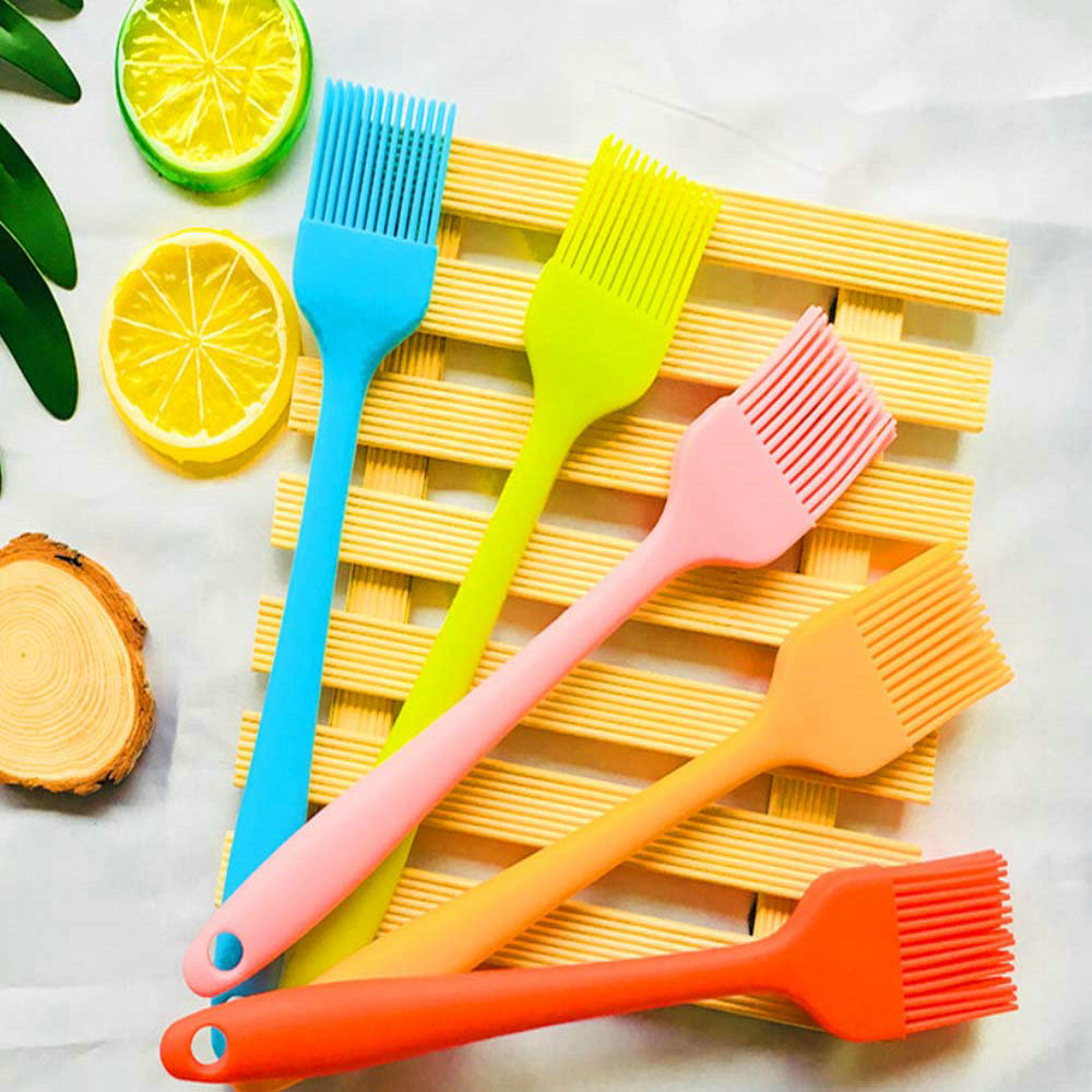 Small integrated silicone oil brush barbecue brush silicone brush baking tool silicone sweep household kitchen utensils 4
