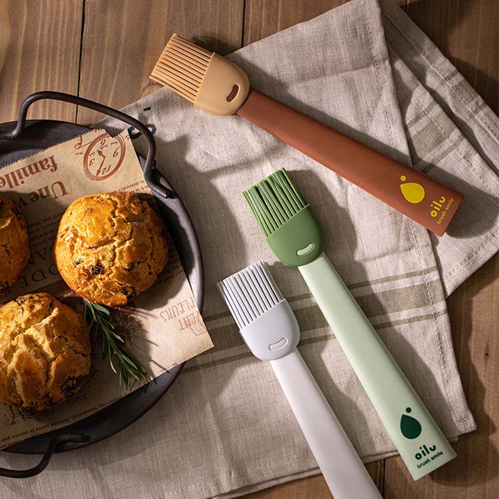 silicone brush oil brush outdoor barbecue brush kitchen baking spread food grade small bristle brush barbecue brush 6