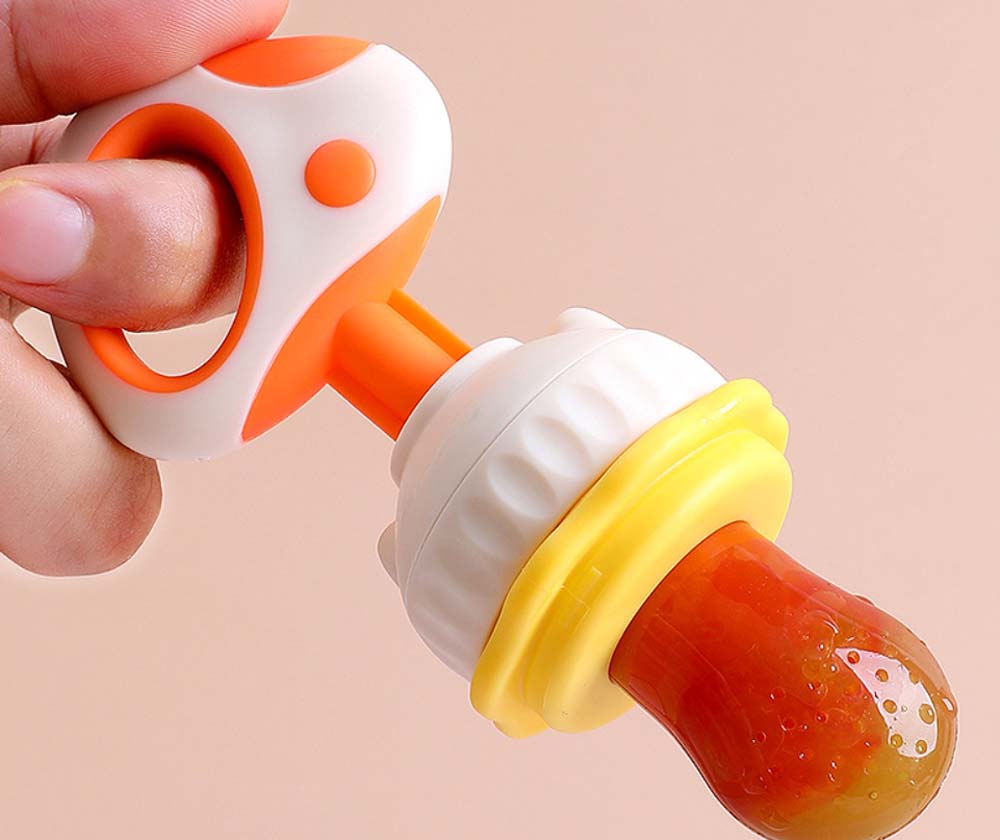 Baby juice fruit food supplement tooth gum fruit and vegetable bite bag baby teething stick food tool artifact 4