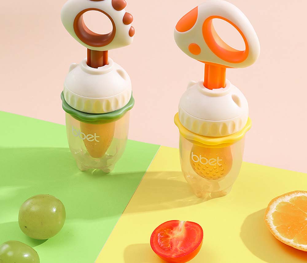 Baby juice fruit food supplement tooth gum fruit and vegetable bite bag baby teething stick food tool artifact 6
