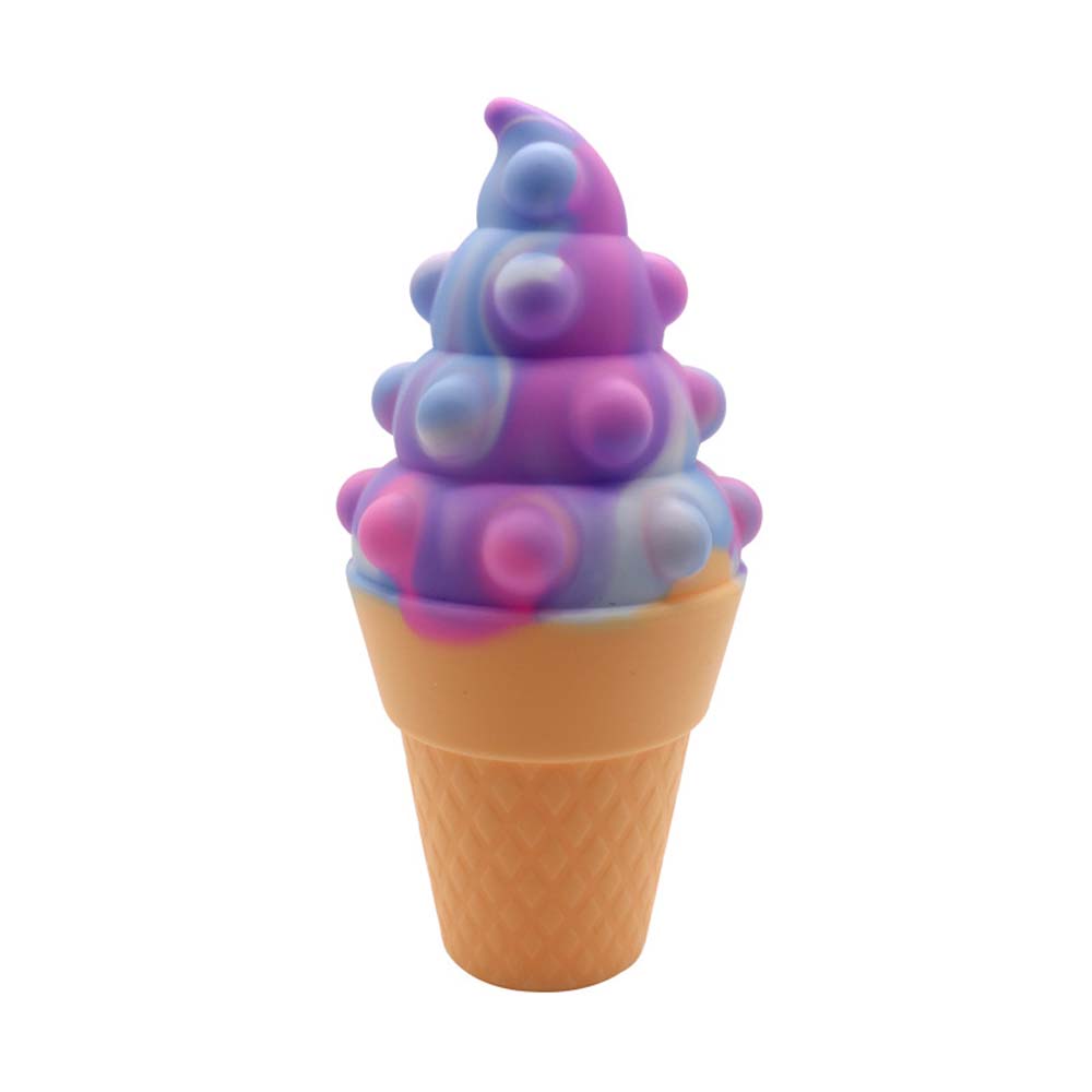 3D decompression fans rat killer pioneer ball ice cream kneading music decompression toy 3